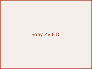 Sony ZV-E10 tělo